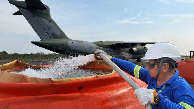 Águas de Manaus amplia apoio logístico às operações de combate aos incêndios no estado