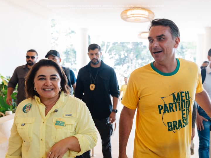 Flávio Bolsonaro e Nikolas Ferreira desembarcam em Manaus para maior ato da direita no Norte e colocam Amazonas no centro da virada nacional