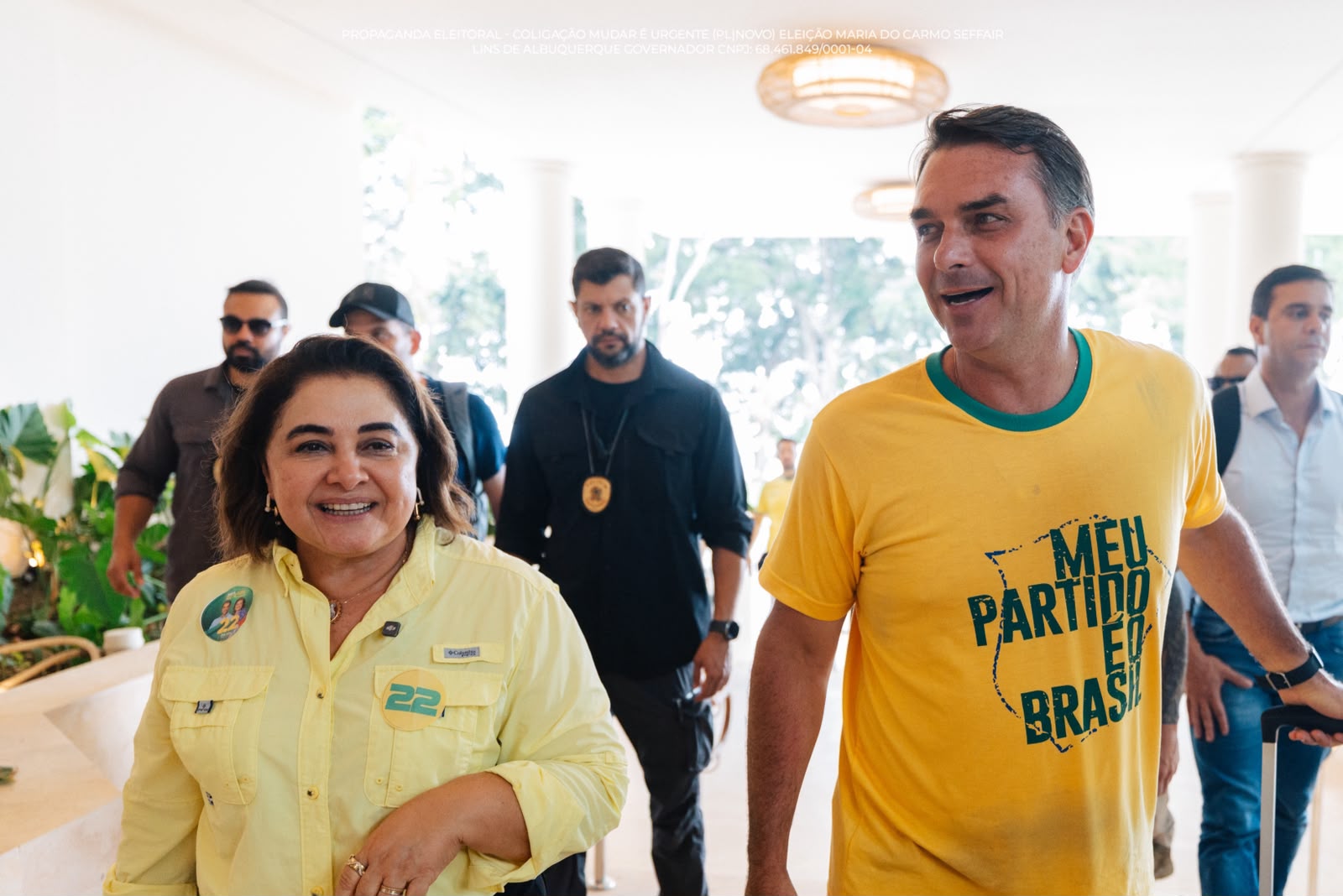 Flávio Bolsonaro e Nikolas Ferreira desembarcam em Manaus para maior ato da direita no Norte e colocam Amazonas no centro da virada nacional