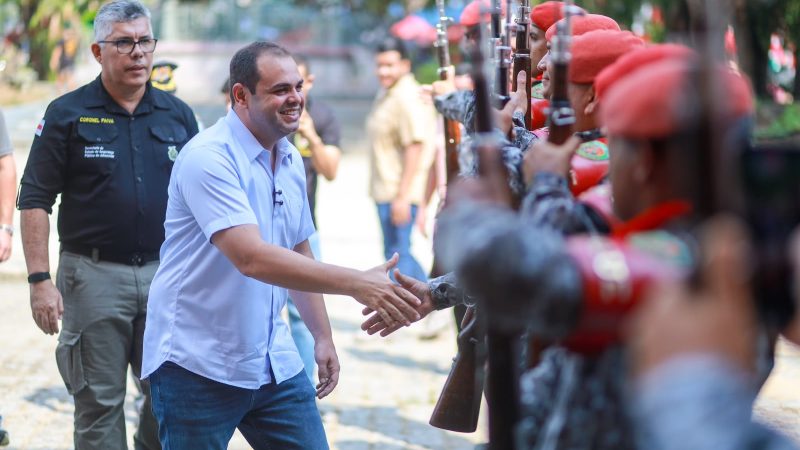 Governador Roberto Cidade oficializa promoção de 316 policiais militares do Amazonas