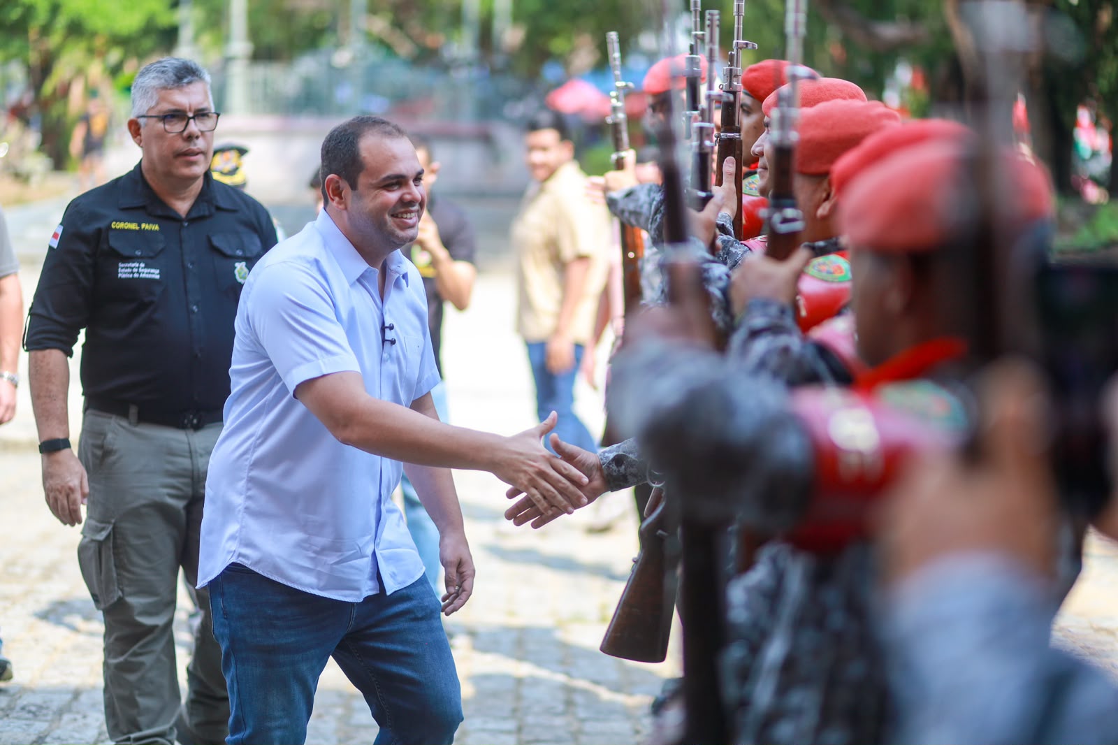 Governador Roberto Cidade oficializa promoção de 316 policiais militares do Amazonas