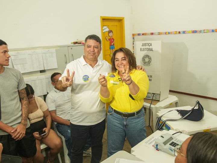 Confira os horários e locais de votação da Professora Maria e do vice, Coronel Aníbal, no segundo turno das Eleições 2026