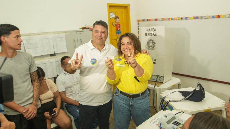 Confira os horários e locais de votação da Professora Maria e do vice, Coronel Aníbal, no segundo turno das Eleições 2026