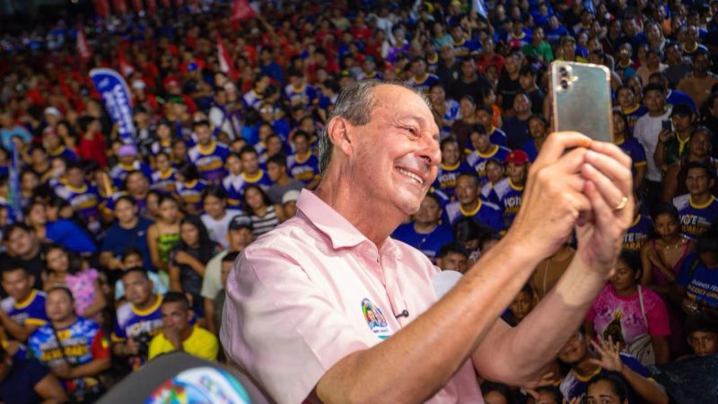 Pesquisa da TV Globo que acertou no primeiro turno aponta Omar Aziz com vantagem de 18 pontos no segundo turno