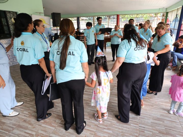 Campanha do TCE-AM leva música e doações ao Abrigo Monte Salém