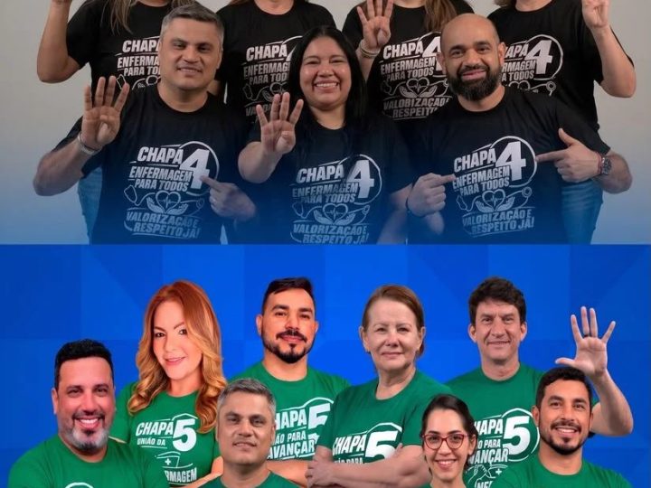 ELEIÇÕES COREN-AM 2026: CHAPAS 4 E 5 DEFENDEM RENOVAÇÃO, TRANSPARÊNCIA E VALORIZAÇÃO DOS PROFISSIONAIS DE ENFERMAGEM NO AMAZONAS