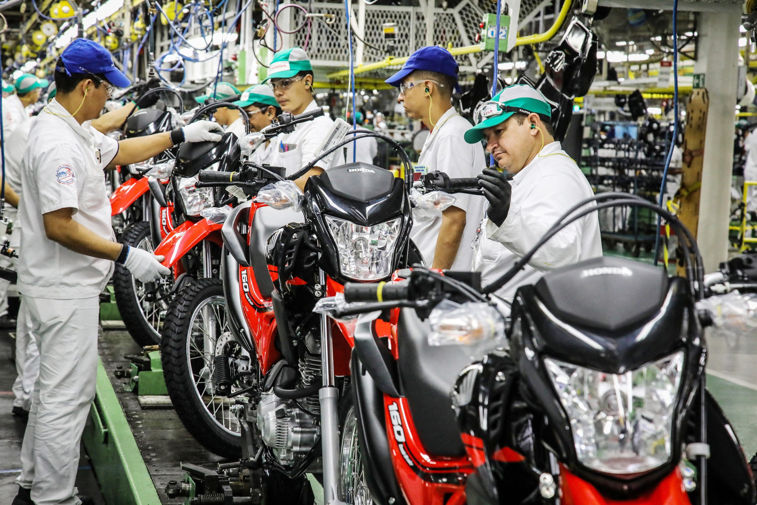Produção de motos no Brasil cresce e tem melhor setembro desde 2011